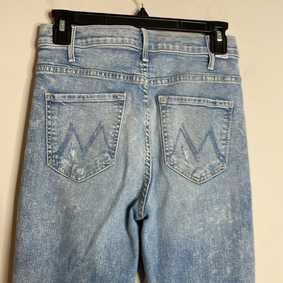 MOTHER | The Hustler Ankle Chew Jeans Size 27 Distressed Details - Picture 4 of 8